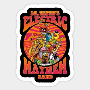 Dr Teeth Electric Mayhem Band Sticker